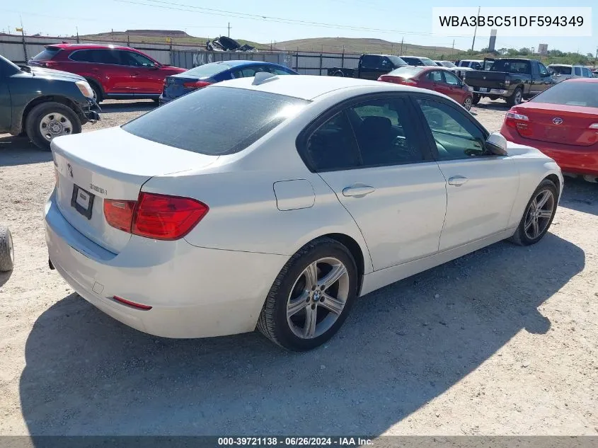 2013 BMW 328I xDrive VIN: WBA3B5C51DF594349 Lot: 39721138