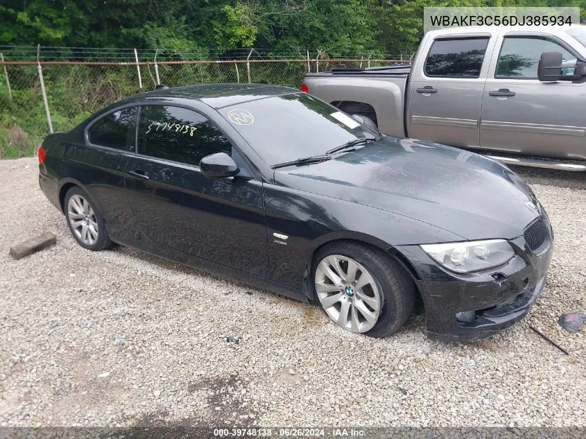 2013 BMW 328I xDrive VIN: WBAKF3C56DJ385934 Lot: 39748138