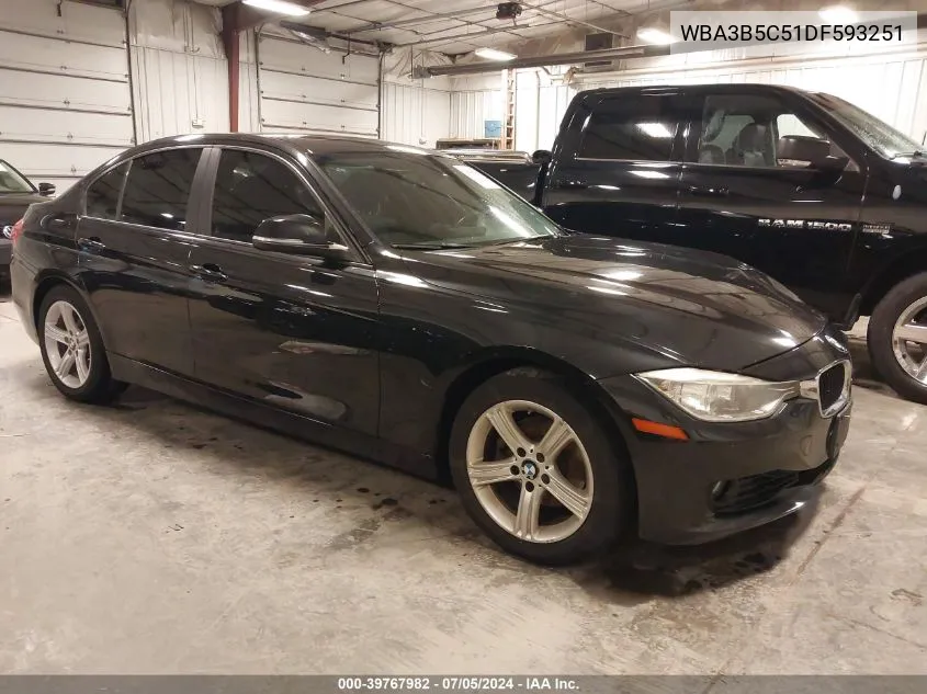 2013 BMW 328I xDrive VIN: WBA3B5C51DF593251 Lot: 39767982