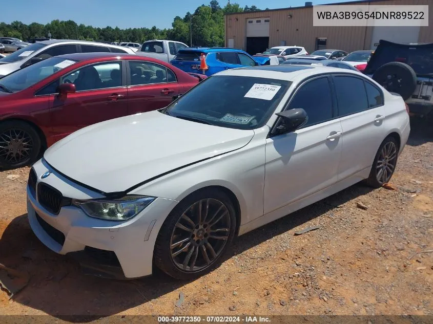 WBA3B9G54DNR89522 2013 BMW 335I xDrive