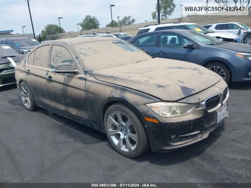 2013 BMW Activehybrid 3 VIN: WBA3F9C59DF483947 Lot: 39831268