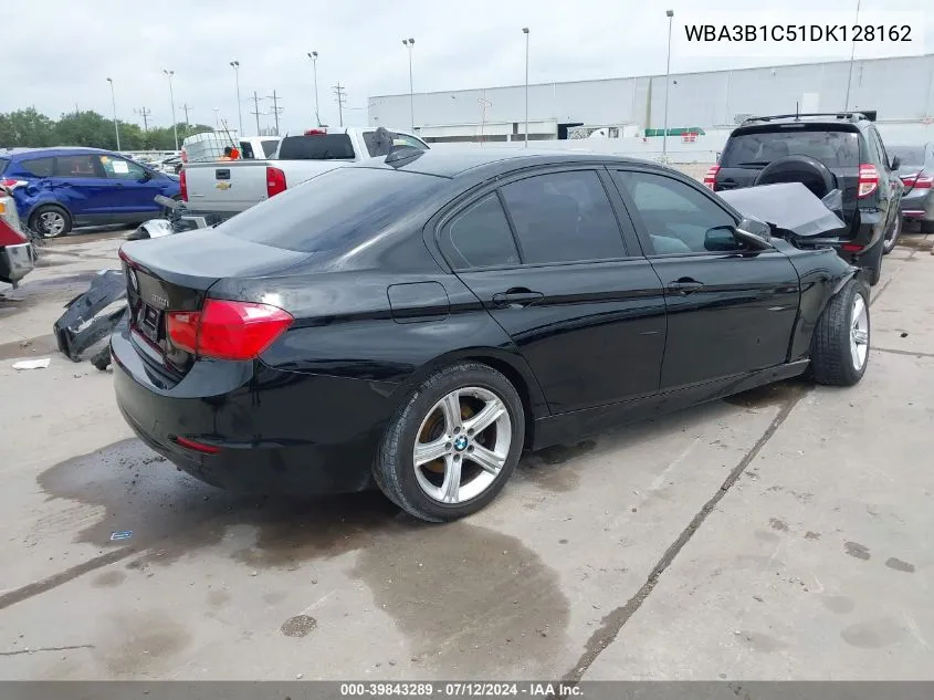 2013 BMW 320I VIN: WBA3B1C51DK128162 Lot: 39843289