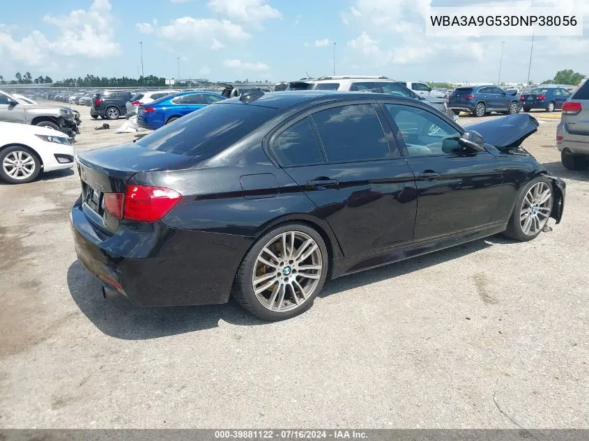 2013 BMW 335I VIN: WBA3A9G53DNP38056 Lot: 39881122