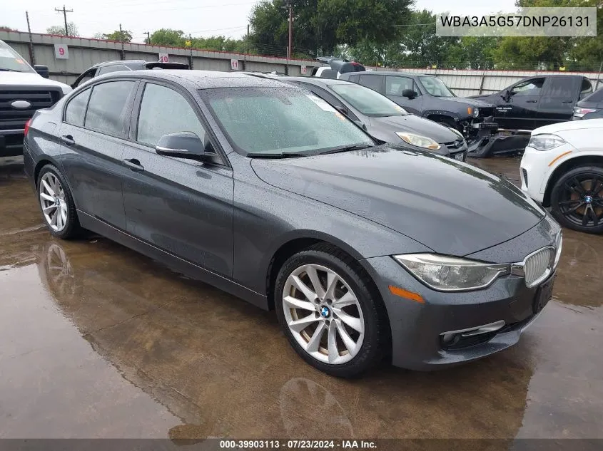 2013 BMW 328I VIN: WBA3A5G57DNP26131 Lot: 39903113