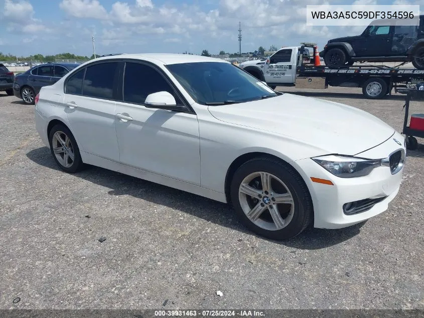 2013 BMW 328I VIN: WBA3A5C59DF354596 Lot: 39931463