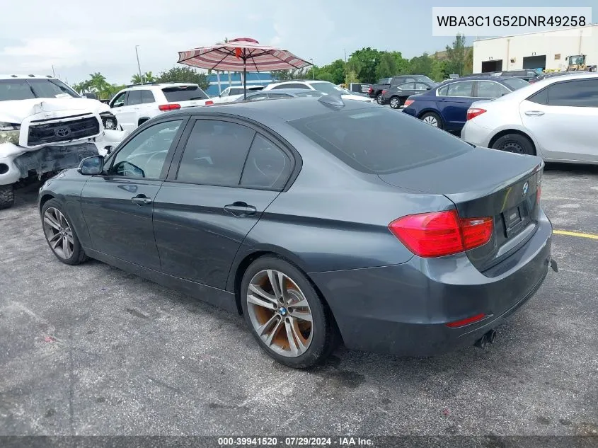 WBA3C1G52DNR49258 2013 BMW 328I