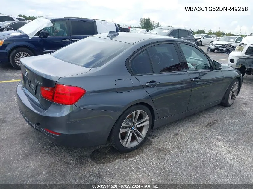 WBA3C1G52DNR49258 2013 BMW 328I