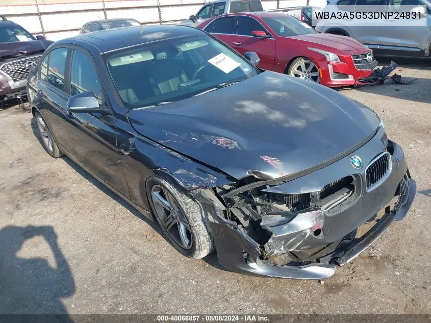 2013 BMW 328 I VIN: WBA3A5G53DNP24831 Lot: 40066857