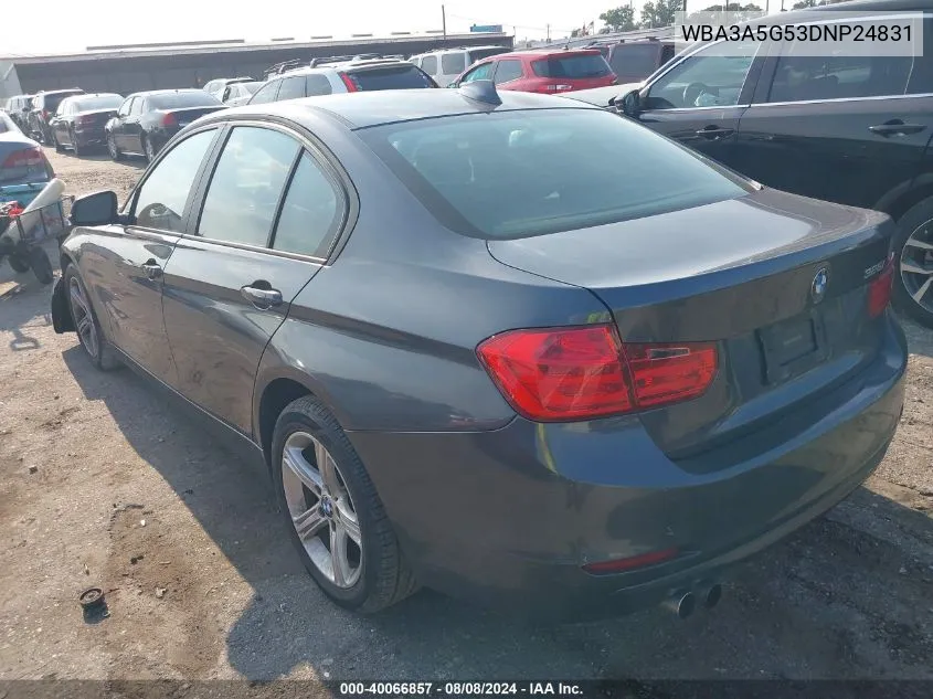 2013 BMW 328 I VIN: WBA3A5G53DNP24831 Lot: 40066857