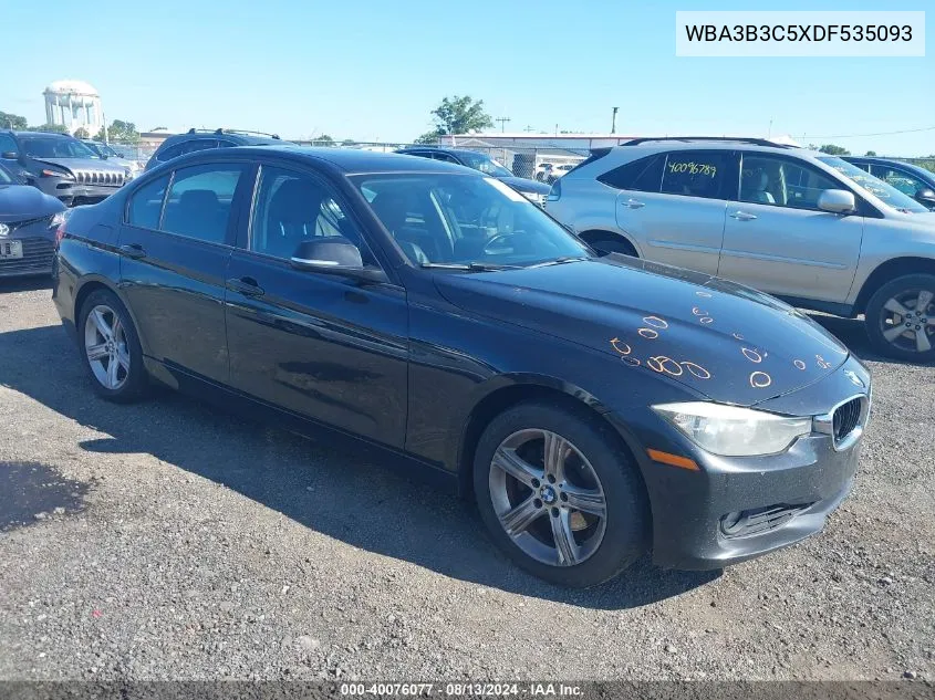 2013 BMW 328I Xi VIN: WBA3B3C5XDF535093 Lot: 40076077