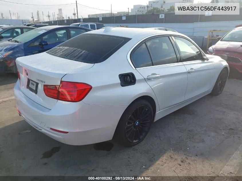 2013 BMW 328I VIN: WBA3C1C56DF443917 Lot: 40100292