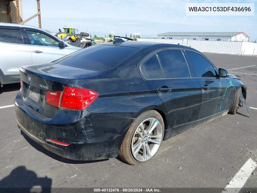 2013 BMW 328I I Sulev VIN: WBA3C1C53DF436696 Lot: 40132476