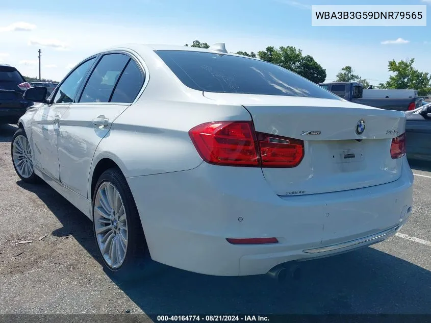 2013 BMW 328 Xi VIN: WBA3B3G59DNR79565 Lot: 40164774