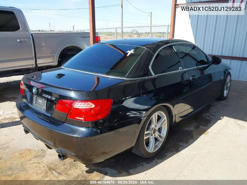 2013 BMW 335Is VIN: WBADX1C52DJ129283 Lot: 40184670