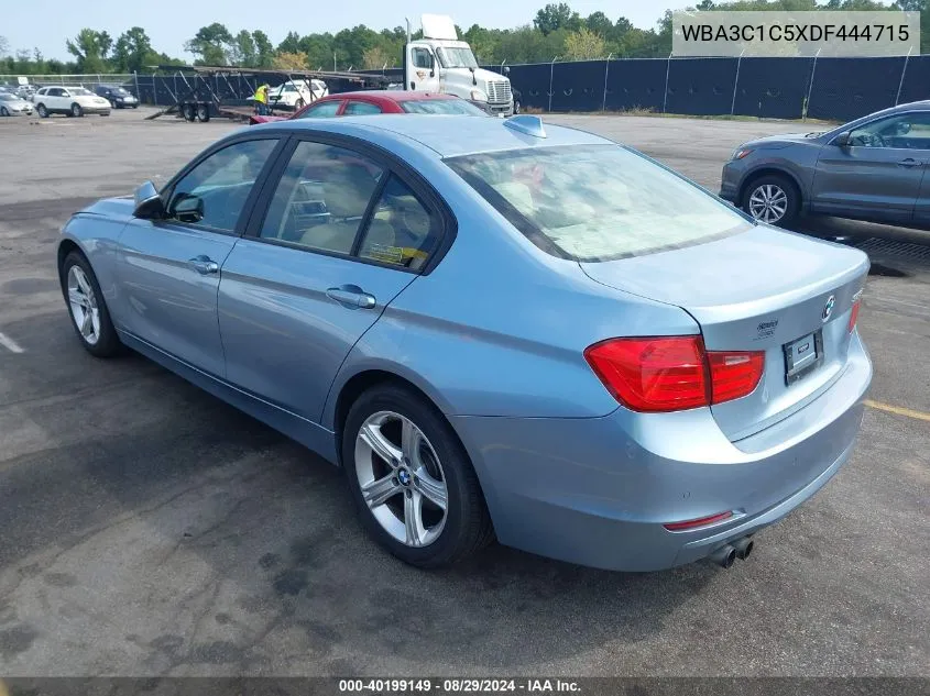 2013 BMW 328I VIN: WBA3C1C5XDF444715 Lot: 40199149