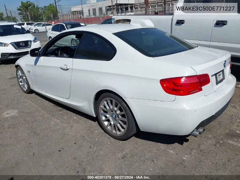 WBAKE3C50DE771227 2013 BMW 328I