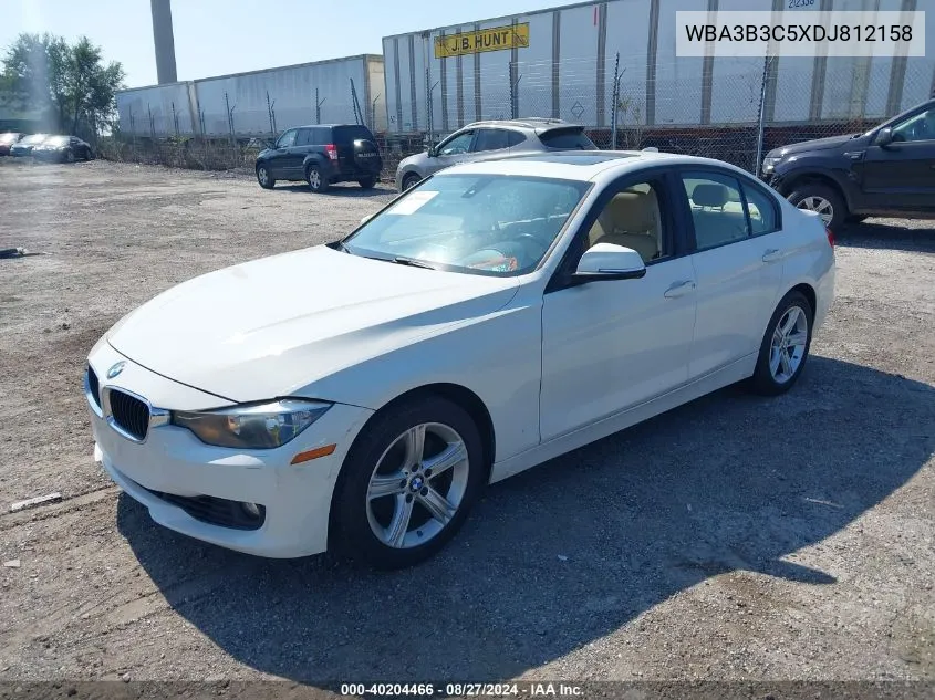 2013 BMW 328I xDrive VIN: WBA3B3C5XDJ812158 Lot: 40204466