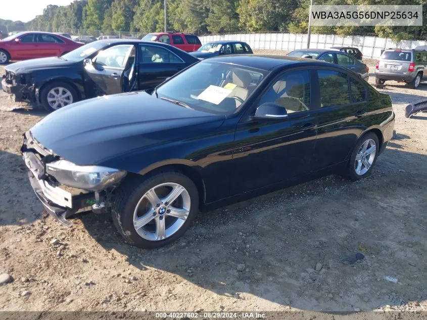 2013 BMW 328I VIN: WBA3A5G56DNP25634 Lot: 40227602