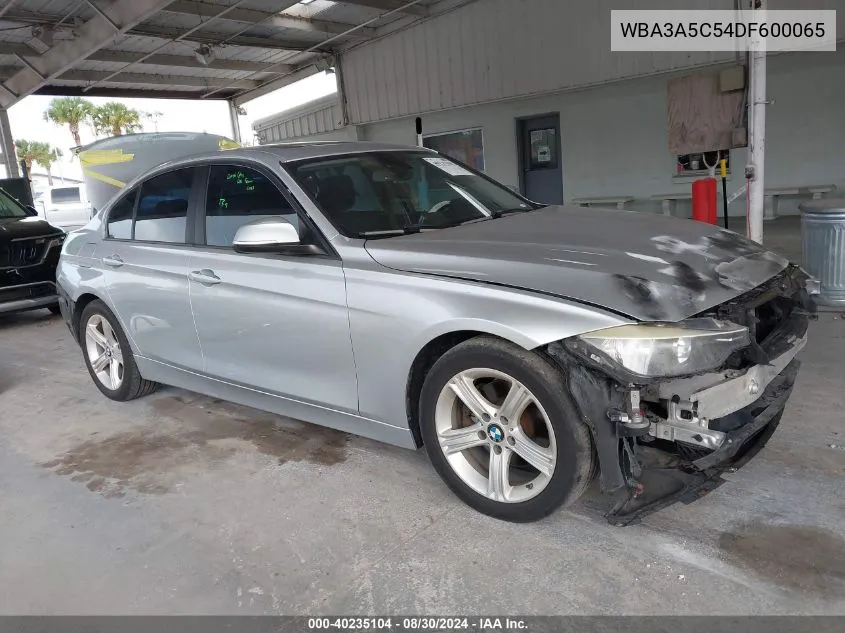 2013 BMW 328I VIN: WBA3A5C54DF600065 Lot: 40235104