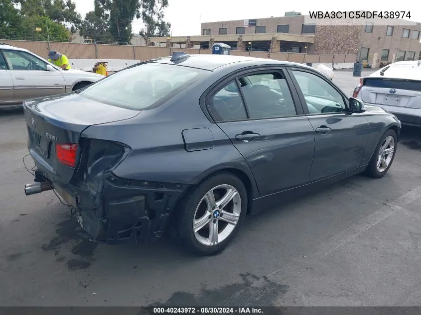 2013 BMW 328I VIN: WBA3C1C54DF438974 Lot: 40243972