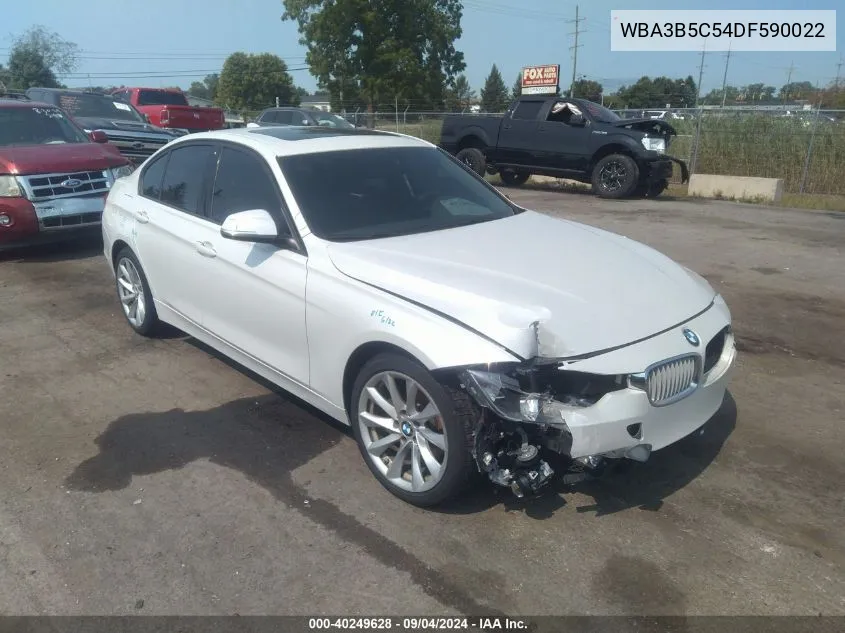 2013 BMW 328I xDrive VIN: WBA3B5C54DF590022 Lot: 40249628