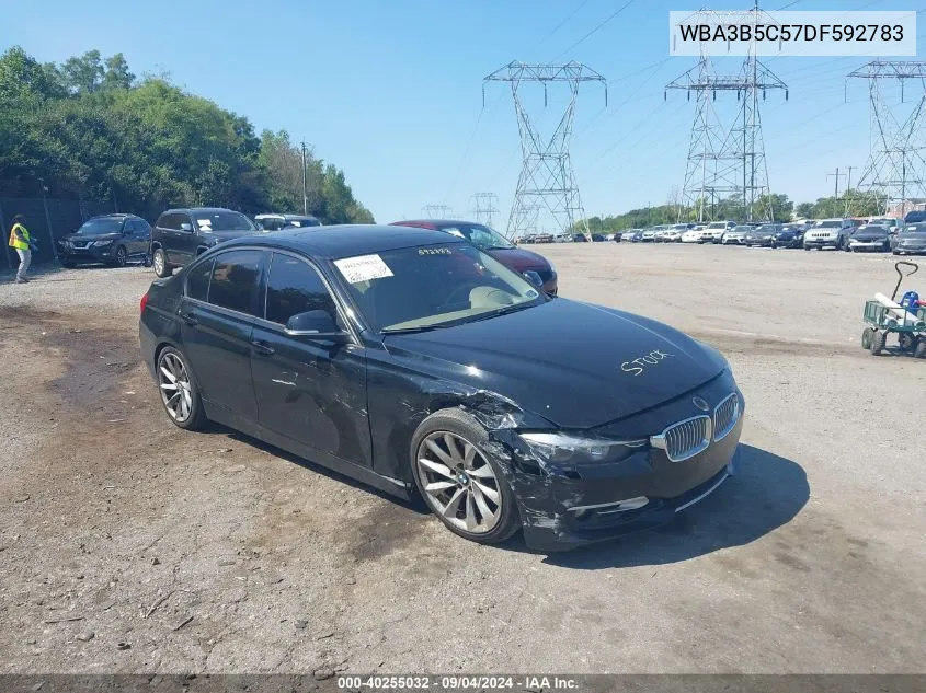 2013 BMW 328I xDrive VIN: WBA3B5C57DF592783 Lot: 40255032