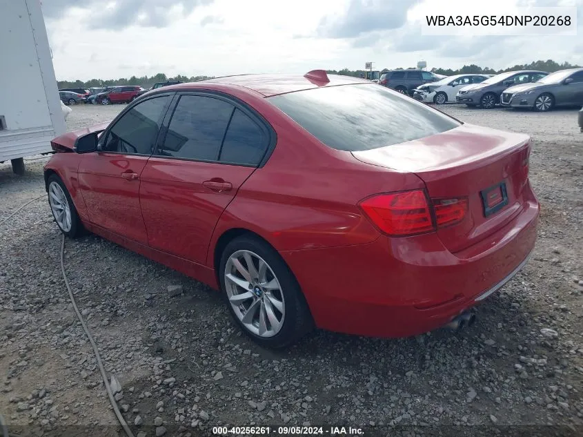 2013 BMW 328I VIN: WBA3A5G54DNP20268 Lot: 40256261