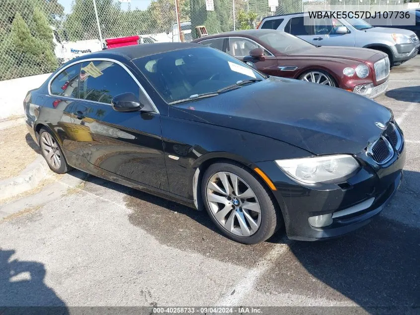 2013 BMW 328I VIN: WBAKE5C57DJ107736 Lot: 40258733