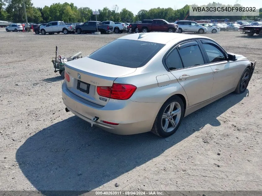 2013 BMW 320I xDrive VIN: WBA3C3C54DF982032 Lot: 40263911