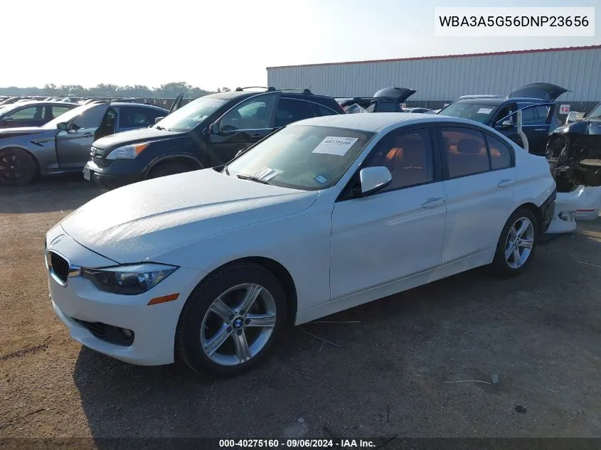 2013 BMW 328I VIN: WBA3A5G56DNP23656 Lot: 40275160