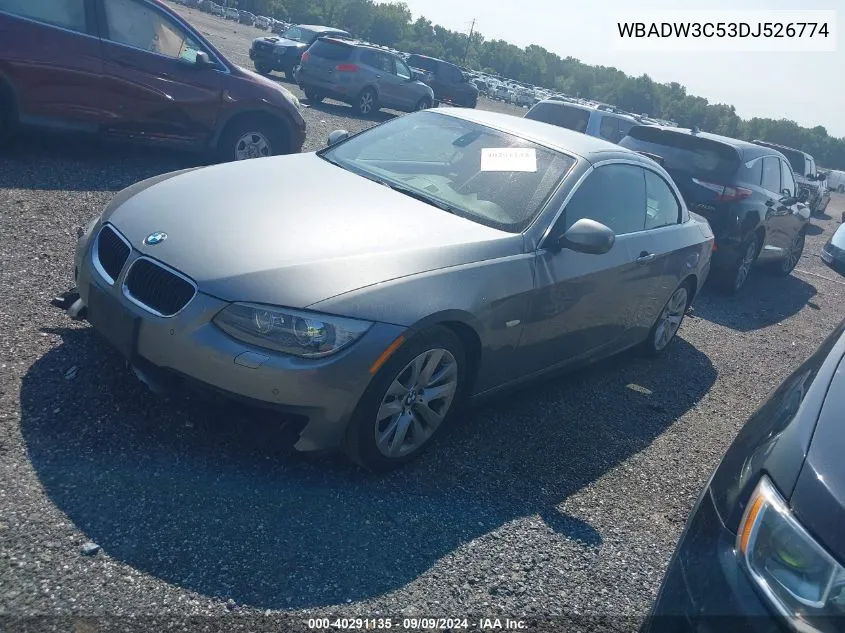 WBADW3C53DJ526774 2013 BMW 328I