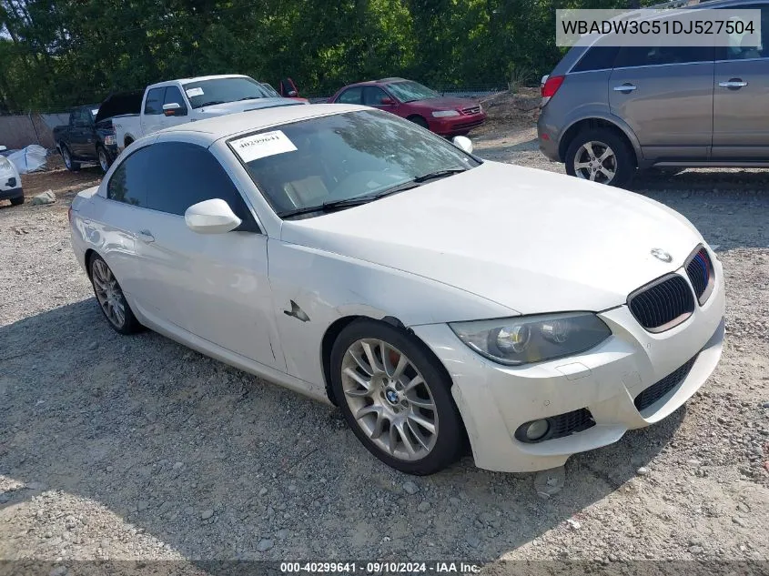 2013 BMW 328I VIN: WBADW3C51DJ527504 Lot: 40299641