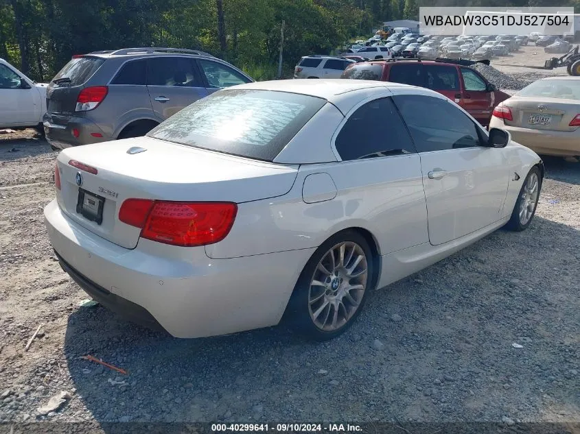 2013 BMW 328I VIN: WBADW3C51DJ527504 Lot: 40299641