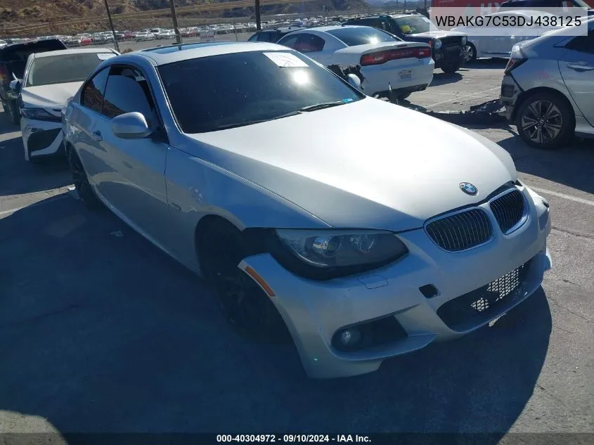 WBAKG7C53DJ438125 2013 BMW 335I