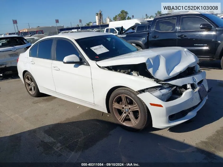 WBA3C1C52DK103008 2013 BMW 328I