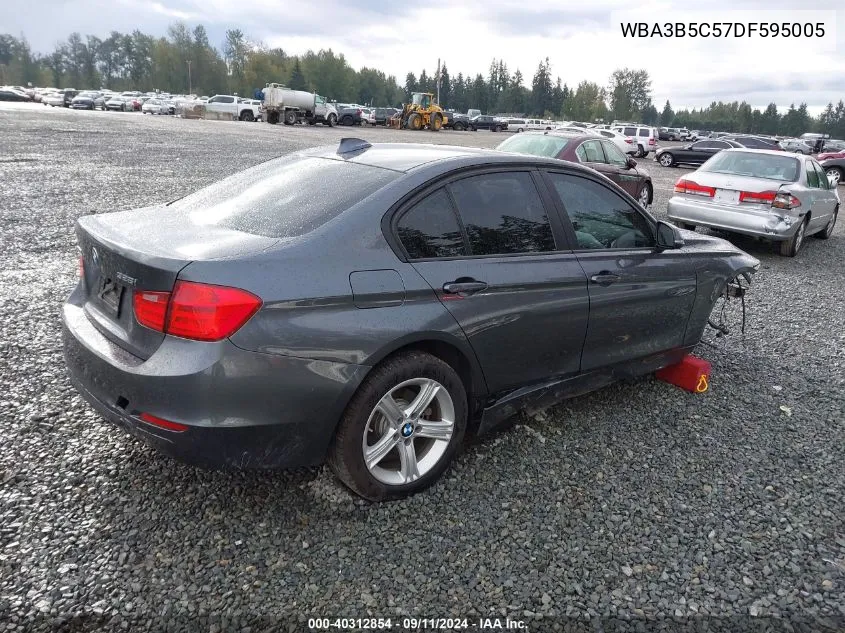 2013 BMW 328I xDrive VIN: WBA3B5C57DF595005 Lot: 40312854