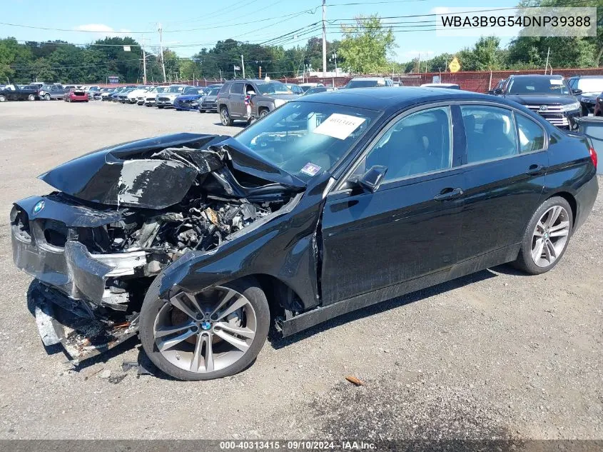 2013 BMW 335I xDrive VIN: WBA3B9G54DNP39388 Lot: 40313415