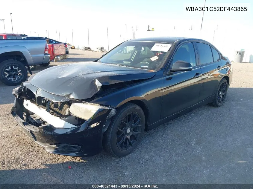 2013 BMW 328I VIN: WBA3C1C52DF443865 Lot: 40321443