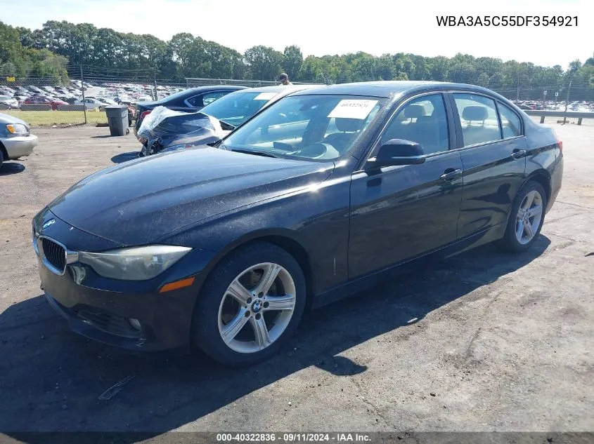 2013 BMW 328I VIN: WBA3A5C55DF354921 Lot: 40322836