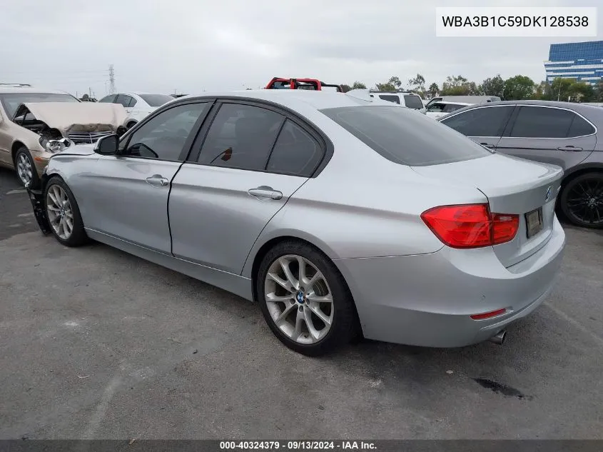 2013 BMW 320I VIN: WBA3B1C59DK128538 Lot: 40324379