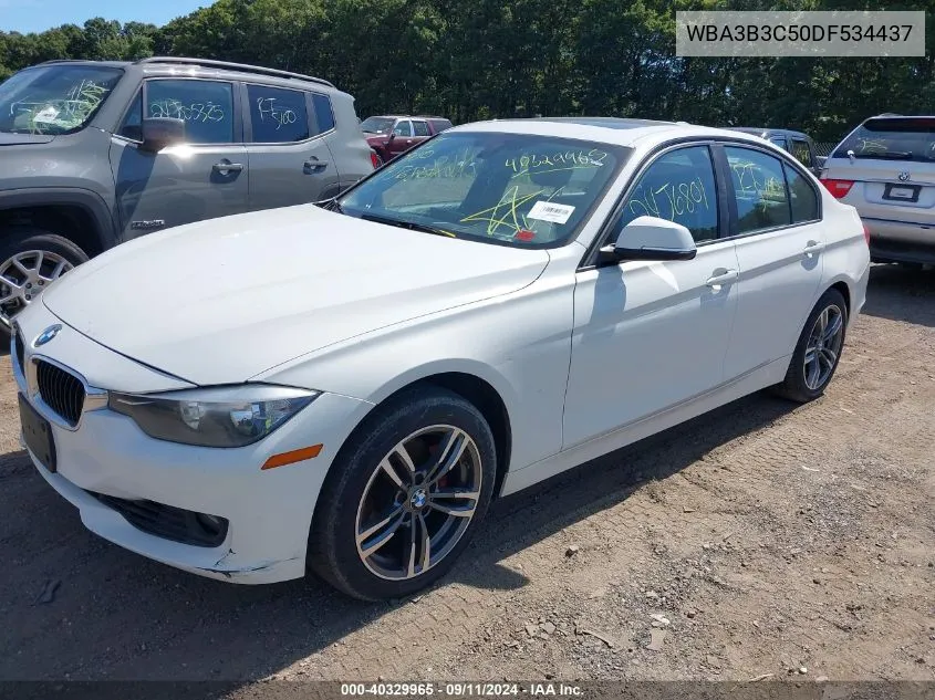 2013 BMW 328I xDrive VIN: WBA3B3C50DF534437 Lot: 40329965