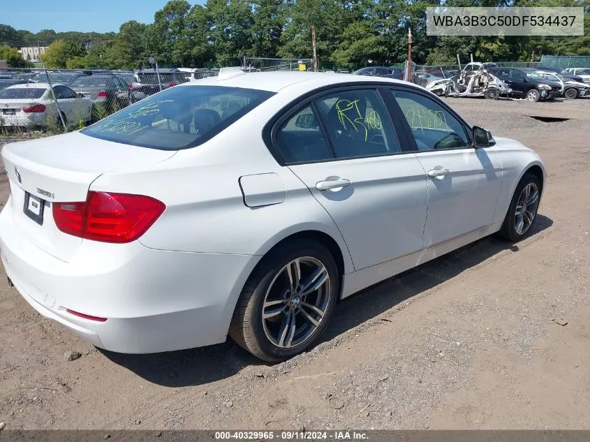 2013 BMW 328I xDrive VIN: WBA3B3C50DF534437 Lot: 40329965