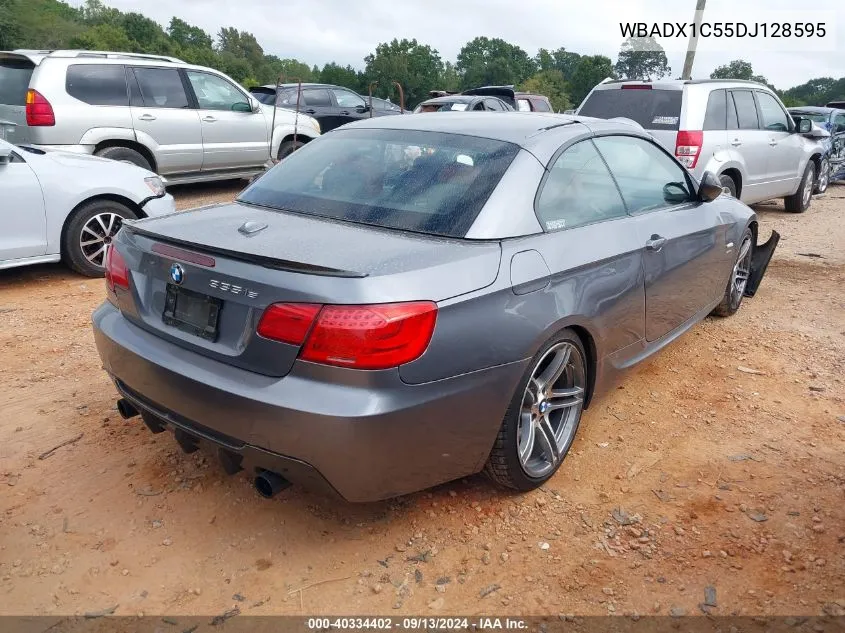 2013 BMW 335Is I Sulev VIN: WBADX1C55DJ128595 Lot: 40334402