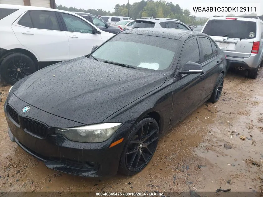 2013 BMW 320I VIN: WBA3B1C50DK129111 Lot: 40345475