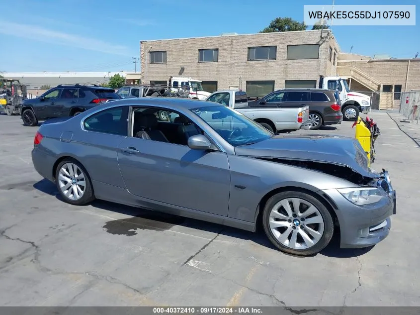 2013 BMW 328I VIN: WBAKE5C55DJ107590 Lot: 40372410