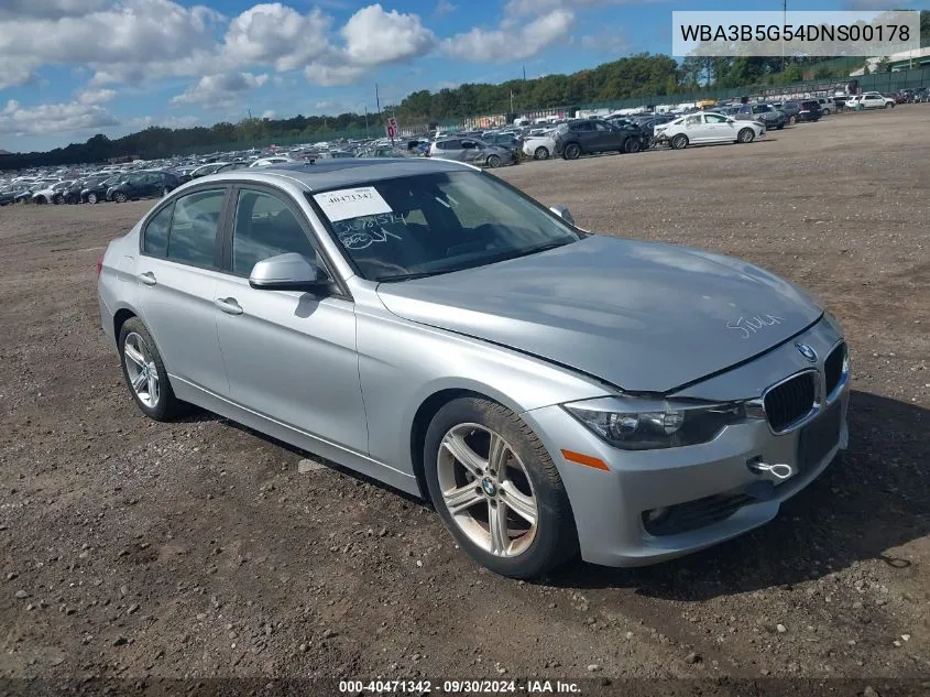 2013 BMW 328I xDrive VIN: WBA3B5G54DNS00178 Lot: 40471342