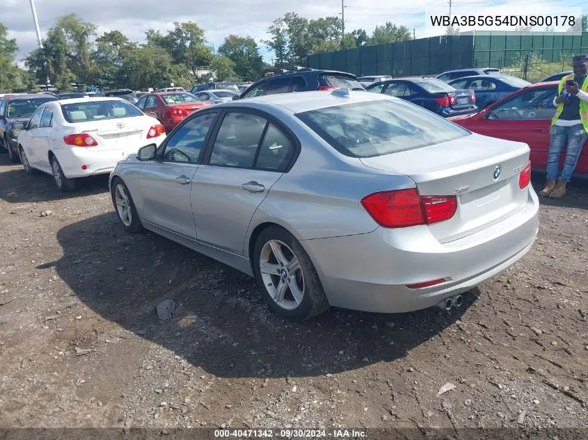 2013 BMW 328I xDrive VIN: WBA3B5G54DNS00178 Lot: 40471342