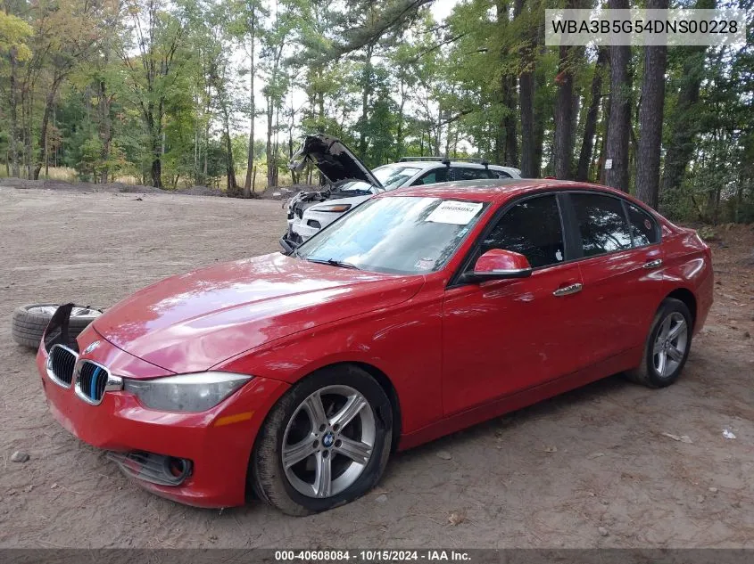 2013 BMW 328I xDrive VIN: WBA3B5G54DNS00228 Lot: 40608084