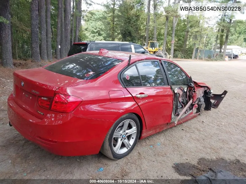 2013 BMW 328I xDrive VIN: WBA3B5G54DNS00228 Lot: 40608084