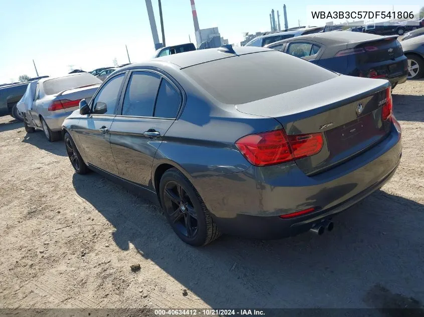 2013 BMW 328I xDrive VIN: WBA3B3C57DF541806 Lot: 40634412